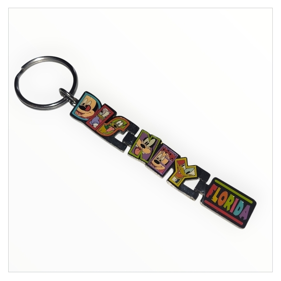 Disney Accessories - 💎5/20 Disney Multicolor Character Keychain
